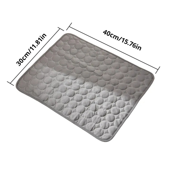 Pet Self Cooling Mat cooling Pads Washable Cooling Pet Mat grey 12 x 16 in - Picture 8 of 15